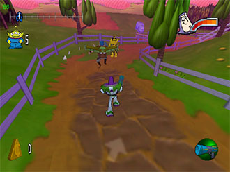 Pantallazo del juego online Disney-Pixar's Buzz Lightyear of Star Command (DC)