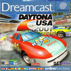Portada de la descarga de Daytona USA 2001