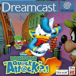 Carátula del juego Disney's Donald Duck Quack Attack (DC)