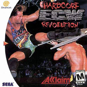 Carátula del juego ECW Hardcore Revolution (DC)