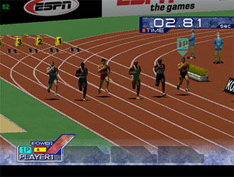 Pantallazo del juego online ESPN International Track & Field (DC)