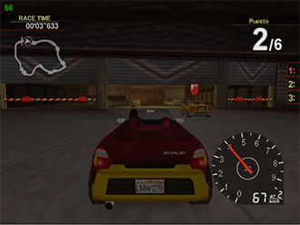 Pantallazo del juego online E.O.S. Exhibition of Speed (DC)