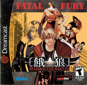 Carátula del juego Fatal Fury Mark of the Wolves (DC)