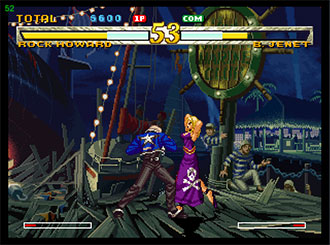 Pantallazo del juego online Fatal Fury Mark of the Wolves (DC)