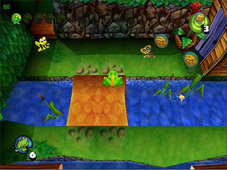 Pantallazo del juego online Frogger 2 Swampy's Revenge (DC)