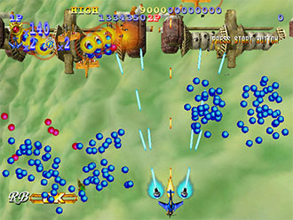 Pantallazo del juego online GigaWing 2 (DC)