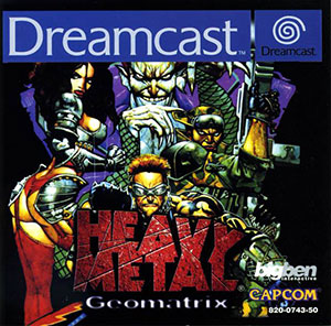 Carátula del juego Heavy Metal Geomatrix (DC)