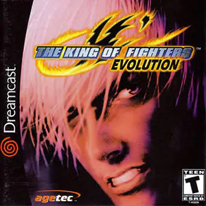 Portada de la descarga de The King of Fighters: Evolution