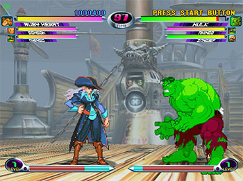 Pantallazo del juego online Marvel vs. Capcom 2 New Age of Heroes (DC)