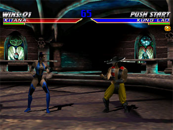 Pantallazo del juego online Mortal Kombat Gold (DC)