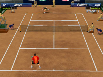 Pantallazo del juego online Virtua Tennis 2 (DC)