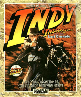 Carátula del juego Indiana Jones and the Last Crusade The action Game (PC)