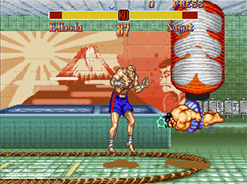 Pantallazo del juego online Super Street Fighter II (PC)