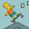 Juego online Bart on Skate Juego online Bart on Skate