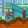 Juego online Bart On Bike