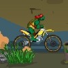 Juego online Ninja Turtle Bike
