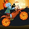 Juego online Zombie Bike Adventure