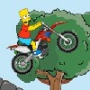 Juego online Bart Bike Adventure
