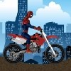 Juego online Spiderman Bike Racer