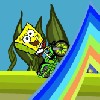 Juego online Spongebob Rainbow Rider Juego online Spongebob Rainbow Rider