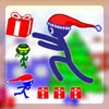 Juego online Stick Santa Gift Collect