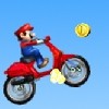 Juego online Mario Bros Motobike