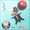 Juego online 60 seconds for archer
