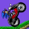 Juego online Sonic Ninja Motobike