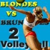 Juego online Blondes VS Brunettes-2 Volleyball Juego online Blondes VS Brunettes-2 Volleyball