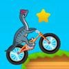 Dinosaur Bike Stunt