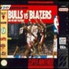Juego online Bulls vs Blazers and the NBA Playoffs (Snes)