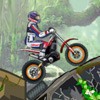 Juego online Jungle Moto Trial