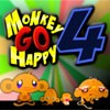 Juego online Monkey GO Happy 4