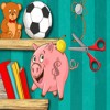 Juego online Piggy Bank Adventure
