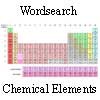 Juego online Wordsearch: Chemical Elements
