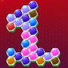 Juego online Crystal Hexajong