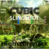 Juego online Cubic Slingshot - 20 Level - Highscore Game