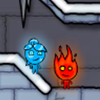 Juego online FireBoy & WaterGirl 3: The Ice Temple