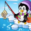 Juego online Fishing Penguin Jigsaw