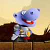 Juego online Hippo the Brave Knight
