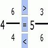 Juego online Integers and fractions