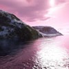 Juego online Jigsaw: Pink Waters