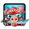 Juego online Kamikaze Pigs