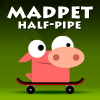 Juego online Madpet Half-Pipe