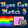 Juego online Nyan Cat Match 3