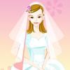 Juego online Pure white wedding dress