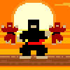 Juego online Retro Ninja Blaster Juego online Retro Ninja Blaster