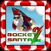 Juego online Rocket Santa 2