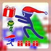 Juego online Stick Santa Gift Collect Juego online Stick Santa Gift Collect