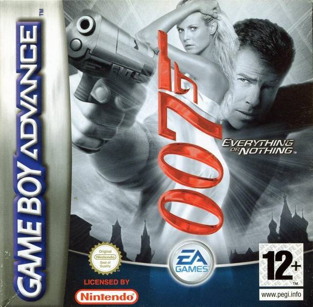 Carátula del juego James Bond 007 Everything or Nothing (GBA)
